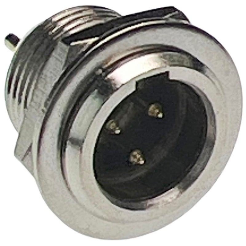 CESS 3-Pin Mini XLR Cable Male Connector Adapter for Mic Microphone - Mini XLR Socket,3 Pin (2 Pack) - Image 2
